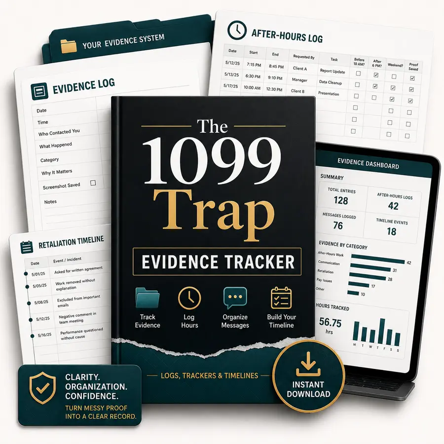 Evidence Tracker product preview